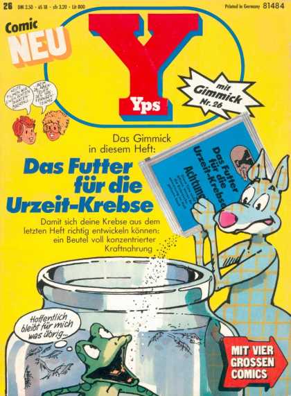 Yps - Das Futter fï¿½r die Urzeit-Krebse - Das Futter Fur Die Urzeit-krebse - Das Gimmick In Diesem Heft - Gimmic - Mit Vier - Grossen