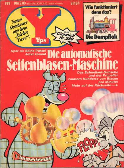 Yps - Die automatische Seifenblasen-Maschine