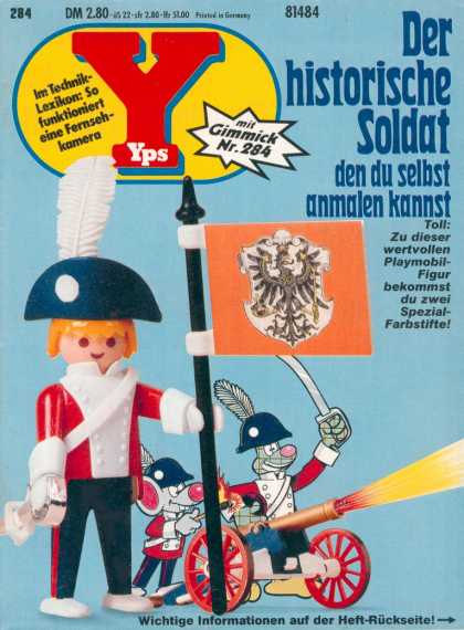Yps - Der historische Soldat - Toys - Cannon - Musketeer - Swords - Rats