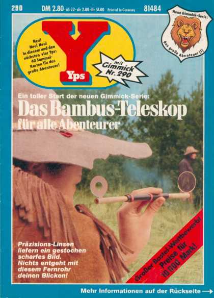 Yps - Das Bambus-Teleskop fï¿½r alle Abenteurer - Gimmicj - German - Telescope - Lion - 100000mark