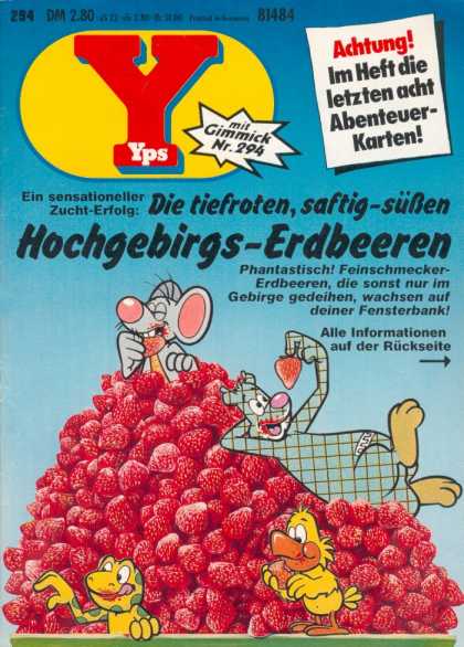Yps - Hochgebirgs-Erdbeeren