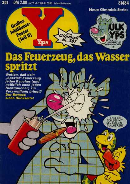 Yps - Das Feuerzeug, das Wasser spritzt