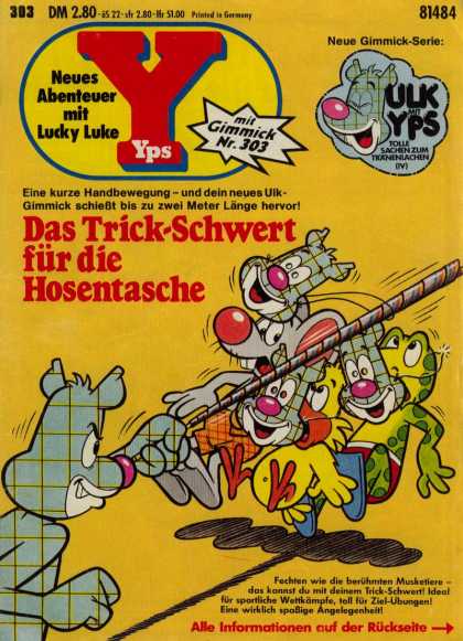 Yps - Das Trick-Schwert fï¿½r die Hosentasche - Mice - Cat - Net - Pole - Cat Caught Mice