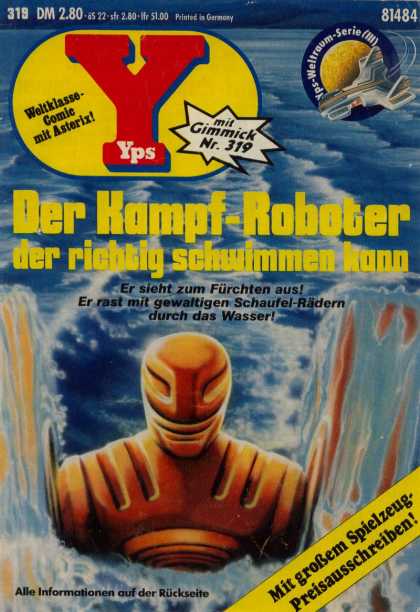 Yps - Der Kampf-Roboter - German - Spaceship - Robot - Sea - Der Kampf-roboter Der Richtig Schwimmen Kann