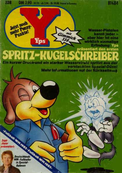 Yps - Spritz-Kugelschreiber