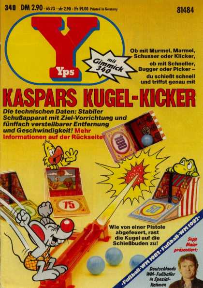 Yps - Kaspars Kugel-Kicker
