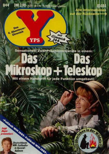 Yps - Das Mikroskop + Das Teleskop