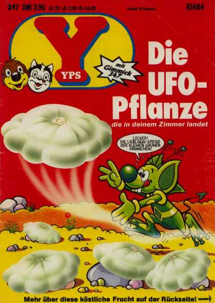 Yps - Die UFO-Pflanze - Mouse - Kleinen - Mannchen - Lieblings-speise - Lecker
