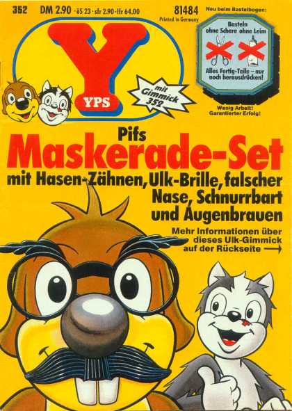 Yps - Pifs Maskerade-Set