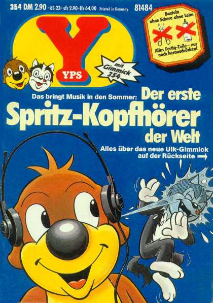 Yps - Der erste Spritz-Kopfhï¿½rer der Welt