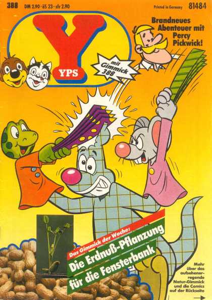 Yps - Die Erdnuï¿½-Pflanzung fï¿½r die Fensterbank - Cat - Dog - Peanut - Mouse - Man