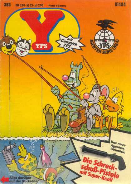 Yps - Die Schreckschuï¿½-Pistole - Frog - Fishing Poles - Mouse - Sardine Can - Old Shoe