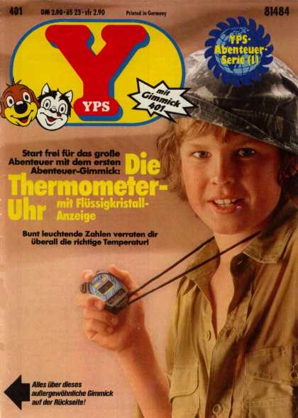 Yps - Die Thermometer-Uhr