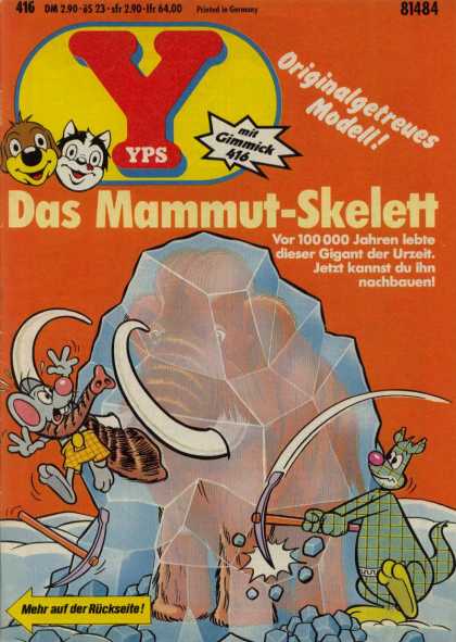 Yps - Das Mammut-Skelett