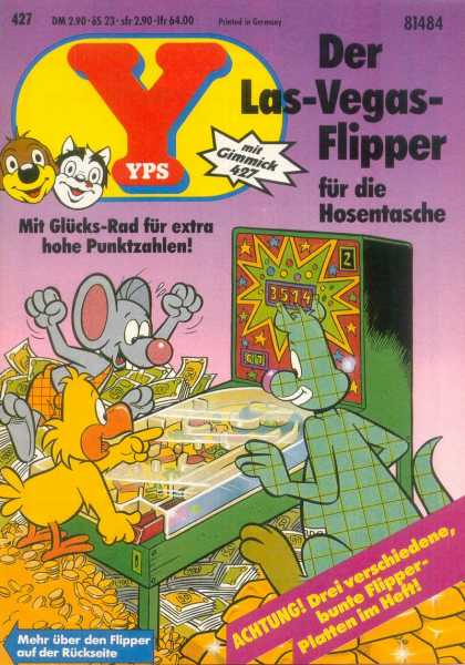 Yps - Der Las-Vegas-Flipper - Mouse - Dog - Pinball - Yps - Mit Gimmick 427