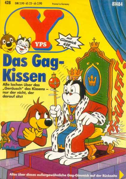 Yps - Das Gag-Kissen - Das Gag Kissen - Mit Gimmick - Cat King - Darauf Sitzt - Nur Der Nicht