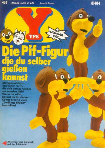 Yps - Die Pif-Figur die du selber gieï¿½en kannst