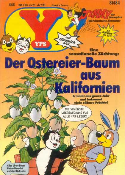 Yps - Der Ostereier-Baum aus <nobr>Kalifornien