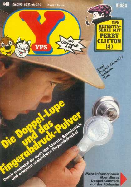 Yps - Die Doppel-Lupe und das Fingerabdruck-Pulver