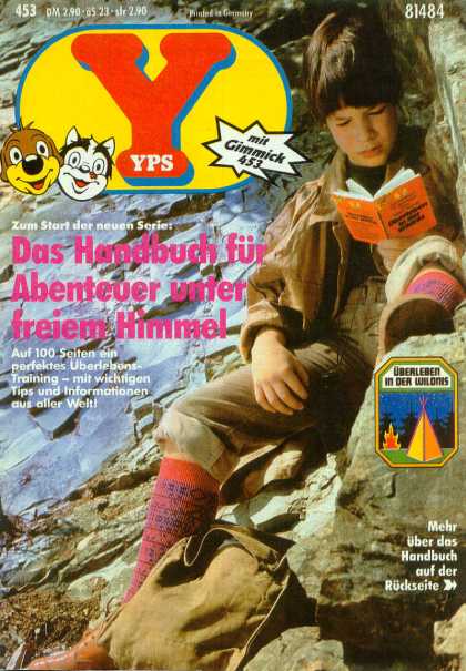 Book - Y - 81484 - Gimmick - Boy Yps - Das Handbuch f�r Abenteuer unter freiem Himmel - Book - Y - 81484 - Gimmick - Boy