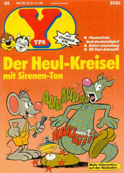 Yps - Der Heul-Kreisel mit Sirenen-Ton