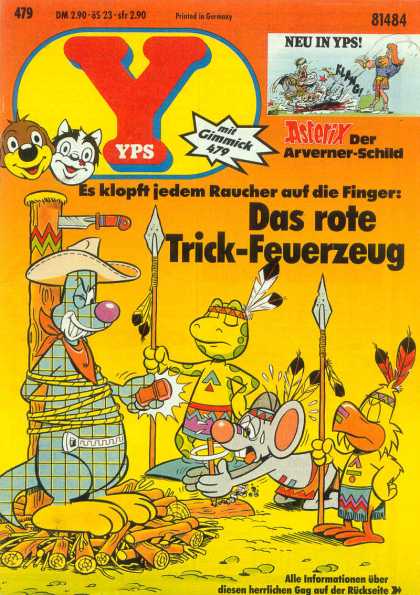 Yps - Das rote Trick-Feuerzeug