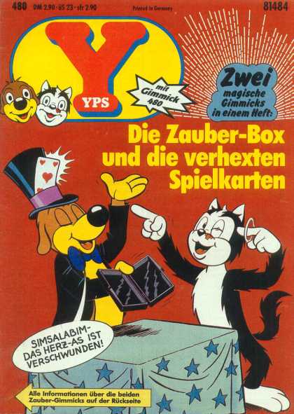 Yps - Die Zauber-Box und die verzauberten Spielkarten