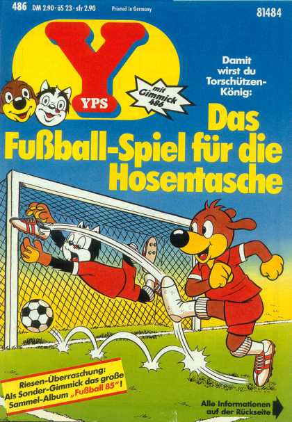 Net - Shoes - Ball - Grass - Land Yps - Das Fu�ball-Spiel f�r die Hosentasche - Net - Shoes - Ball - Grass - Land