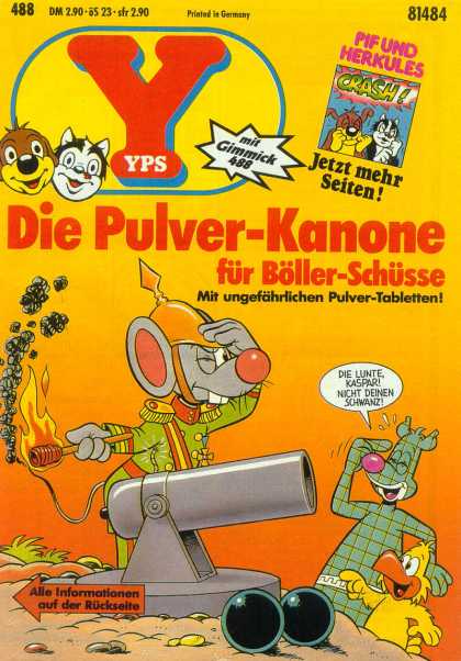 Yps - Die Pulver-Kanone f�r B�ller-Sch�sse