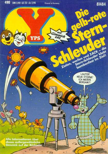 Yps - Die gelb-rote Stern-Schleuder