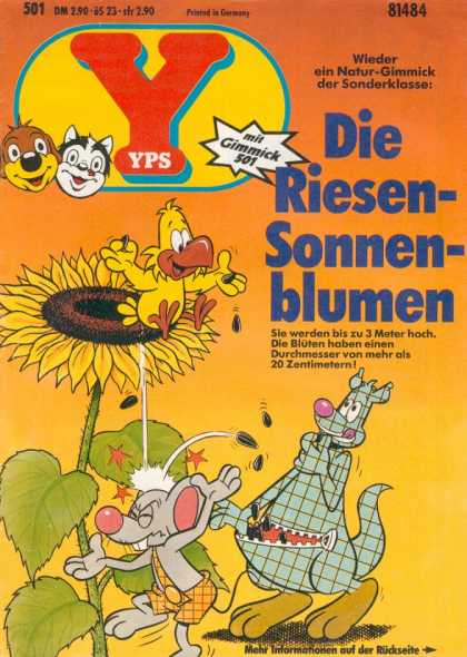 Yps - Die Riesen-Sommenblumen