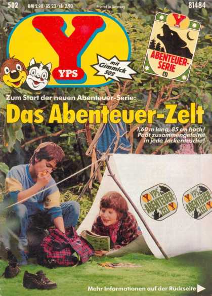 Yps - Das Abenteuer-Zelt