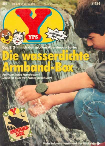 Yps - Die wasserdichte Armband-Box - Armband-box - Boy - Blue Jeans - Dog - Cat