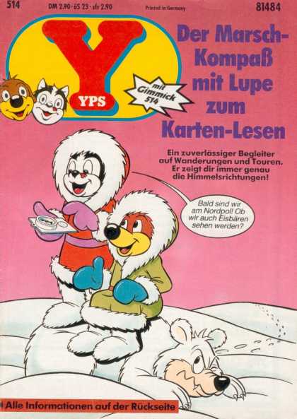 Yps - Der Marsch-Kompaï¿½ mit Lupe zum Karten-Lesen