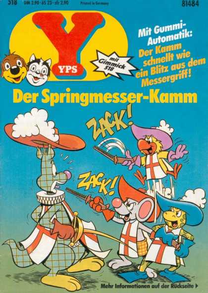 Yps - Der Springmesser-Kamm