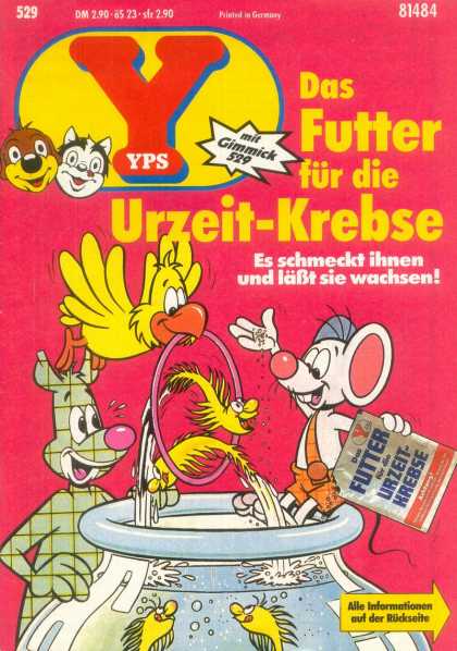 Yps - Das Futter fï¿½r die Urzeit-Krebse - Das Futter Fur Die Urzeit-krebse - Es Schmeckt Ihnen Und Labt Sie Wachsen - Making - Game - Jumping Fishes