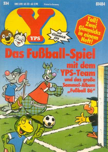 Yps - Das Fuï¿½ball-Spiel mit dem YPS-Team