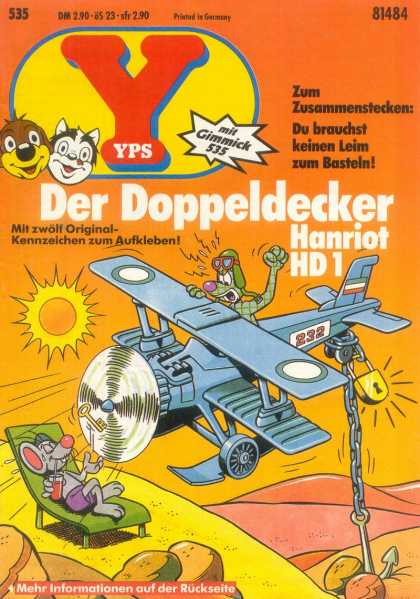 Yps - Der Doppeldecker Hanriot HD 1