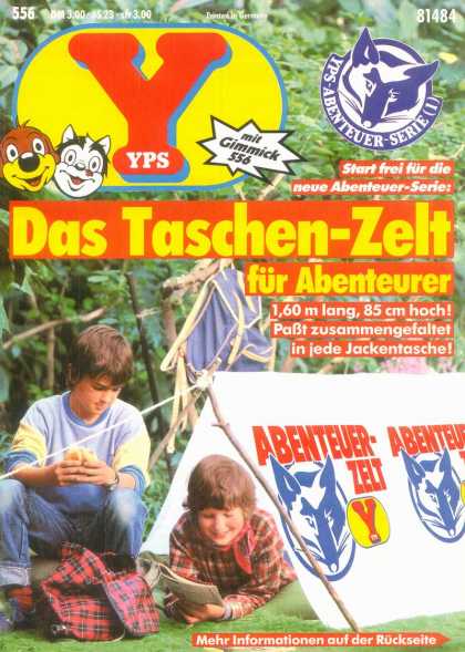 Yps - Das Taschen-Zelt fï¿½r Abenteurer