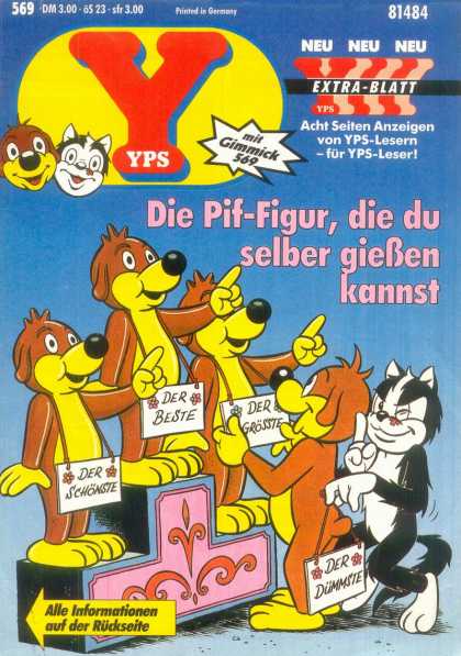 Yps - Die Pif-Figur, die du selber gieï¿½en kannst