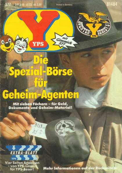 Yps - Die Spezial-Bï¿½rse fï¿½r Geheim-Agenten