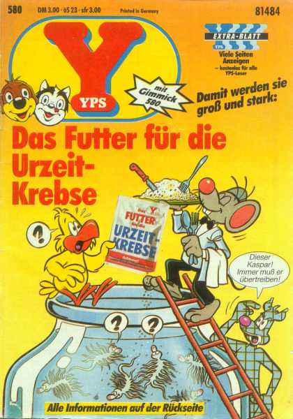 Yps - Das Futter fï¿½r die Urzeit-Krebse - German - Animals - Yps - Fish Bowl - Rat