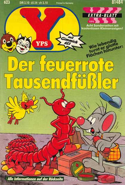 Yps - Der feuerrote Tausendfï¿½ï¿½ler