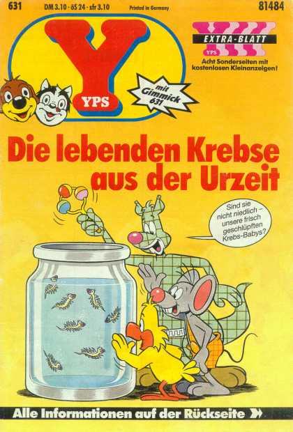 Yps - Die lebenden Krebse aus der Urzeit