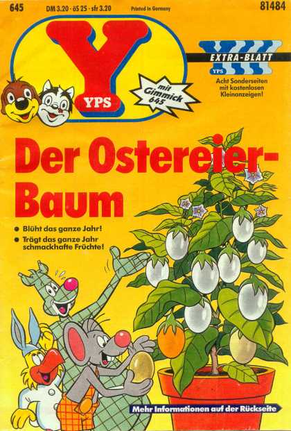 Yps - Der Ostereier-Baum