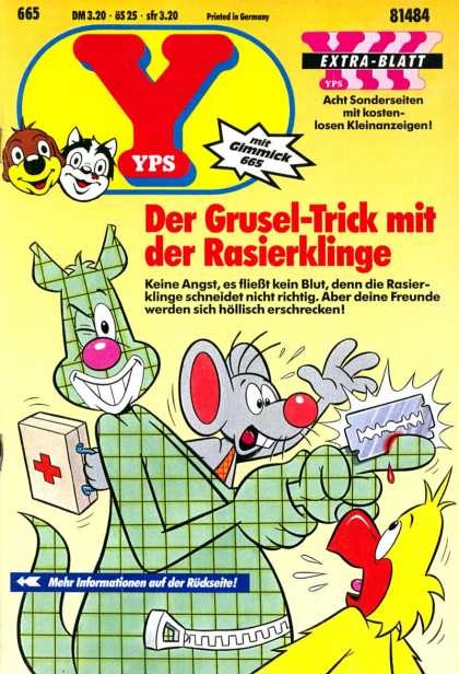 Yps - Der Grusel-Trick mit der Rasierklinge