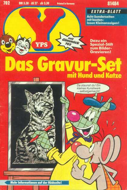 Yps - Das Gravur-Set mit Hund und Katze