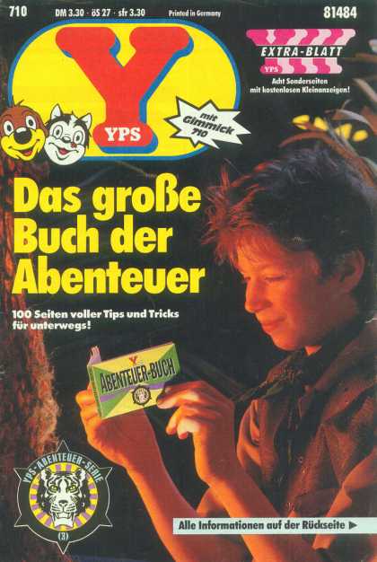 Yps - Das groï¿½e Buch der Abenteuer - Cat - Tips And Tricks - Mit Gimmick - Abenteuer - Bunch - Das Grobe