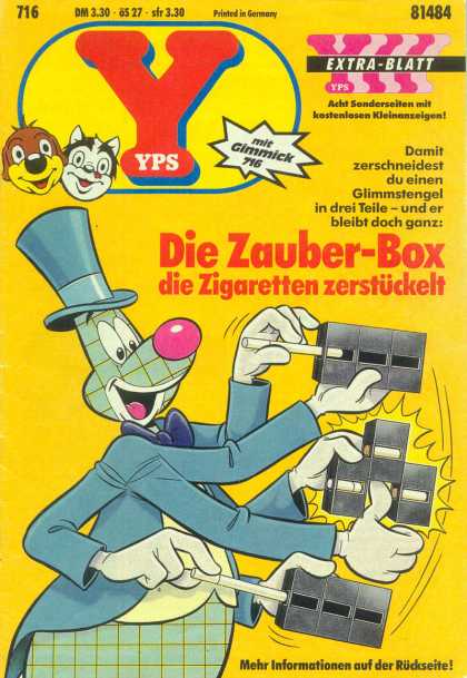 Yps - Die Zauber-Box die Zigaretten zerstï¿½ckelt