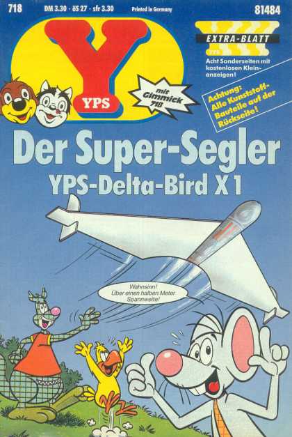 Yps - Der Super-Segler YPS-Delta-Bird X1